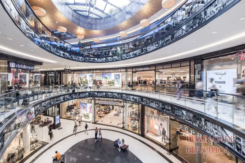 Mall of Berlin сучасний торговий центр в Берліні